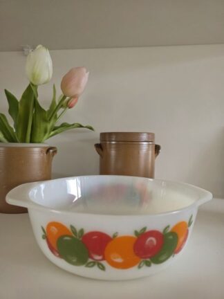 vintage schaal fruit