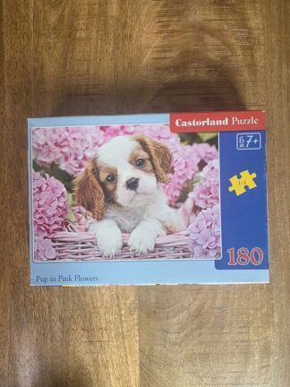 vintage puzzel hond