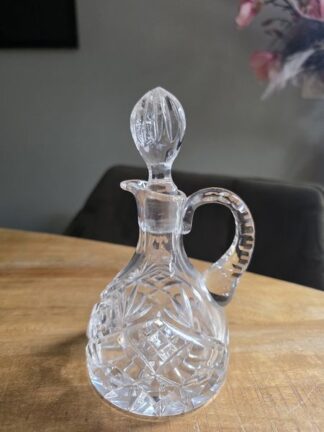 Vintage glazen karafje